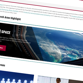 IDA Research Landing Page Redesign