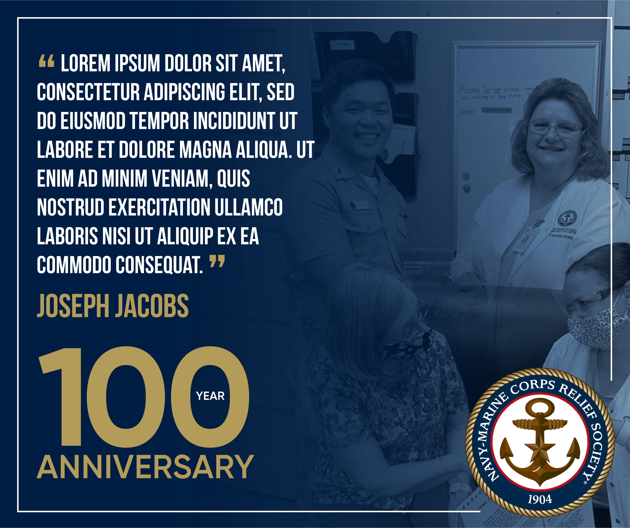 Visiting Nurse Social Concept A