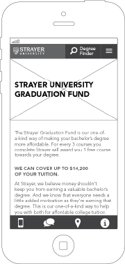 Strayer Mobile Refresh: UX