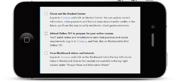 Strayer Strong Start